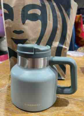 Starbucks Stanley Stainless Steel Vacuum Desktop Mug 2021 RARE - Sold on eBay Nov 25, 2022 for $95.00