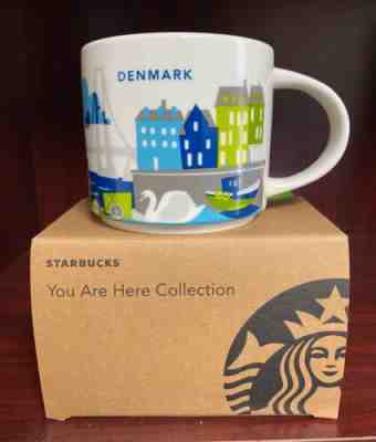 Starbucks Denmark Mug 14 oz. You Are Here Series Danish Coffee Cup