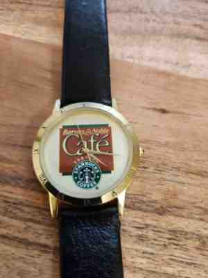 Barnes & Noble Cafe Wristwatch, Serving Starbucks Coffee. Rare Item! EUC! - Sold on eBay Jan 27, 2023 for $99.99
