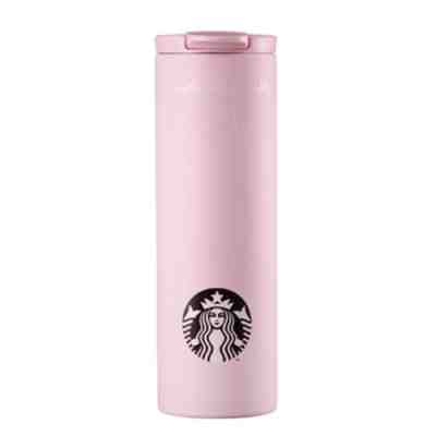 Starbucks Korea SS troy Soft Pink Tumbler 473ml 2016 Christmas Limited - Sold on eBay Dec 22, 2022 for $99.99