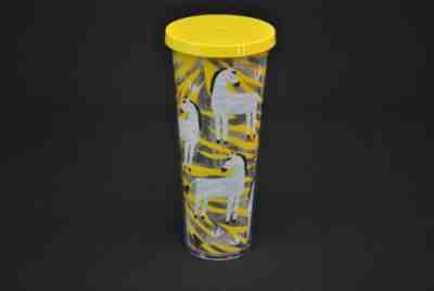 NO STRAW New Starbucks Yellow Zebra 24 oz Tumbler - Sold on eBay Jan 1, 2023 for $99.99