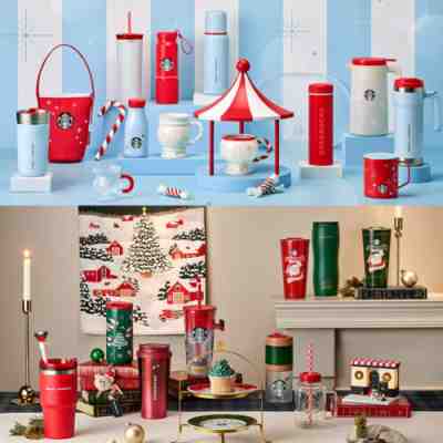 STARBUCKS KOREA 2022 Happy Holiday MD Tumbler Cold Cup Mug Limited Edition - Sold on eBay Jan 30, 2023 for $39.99