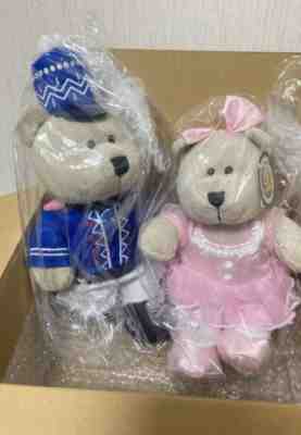 Starbucks 2022 Holiday Bearista Ballerina Bearista Plush Doll Christmas Bear Set - Sold on eBay Jan 1, 2023 for $99.98