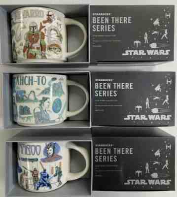 â?? Disney 22' Star Wars Starbucks Been There Mugs SET of 3 Naboo Ahch-To Nevarroâ?? - Sold on eBay Dec 7, 2022 for $99.95