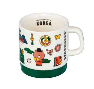 Starbucks 2022 Summer2 (c)22 LF Korea Exclusive Design Mug 355ml Line Friends - Sold on eBay Jan 13, 2023 for $99.90