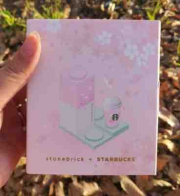 Starbucks Korea x Stone Brick Lipstick Miniature 2020 Limited Cherry Blossom New - Sold on eBay Dec 16, 2022 for $99.00