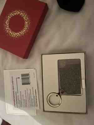 2015 Starbucks Swarovski Crystal Mini Gift Card Silver Metal Keychain MIB - Sold on eBay Feb 18, 2023 for $200.00