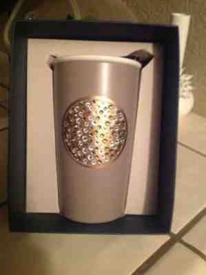 2015 Starbucks Swarovski Anniversary Double Wall Traveler Tumbler Mug 12 fl oz - Sold on eBay Feb 14, 2023 for $149.99