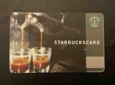 Starbucks Japan double espresso shot TEST card - Sold on eBay Feb 21, 2023 for $160.00