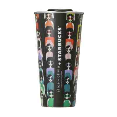 Alice & Olivia + STAR BUCKS Stacey Face Stainless Tumbler 473ml Japan - Sold on eBay Jan 23, 2023 for $74.50