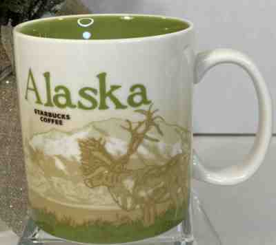 Starbucks Alaska Global Icon Mug Collector Series 2011 NEW 16 oz. Green - Sold on eBay Nov 30, 2022 for $85.00