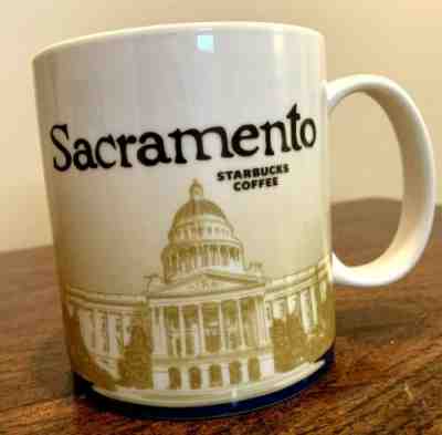 2009 Starbucks Sacramento Mug-Global Icon City Series California State Capital