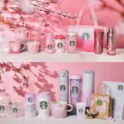 Starbucks Coffee Japan Sakura Collection 2022 Cherry Blossom Tumbler Mug Cup etc - Sold on eBay Feb 18, 2023 for $59.20