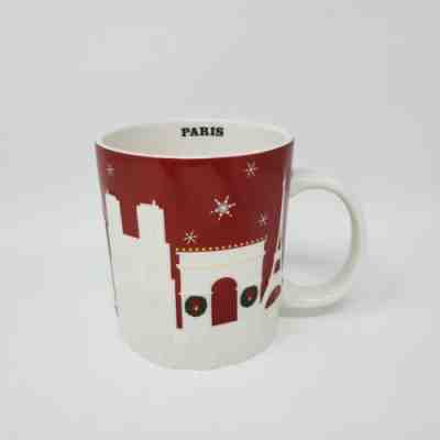 STARBUCKS 2013 PARIS FRANCE RED RELIEF MUG 18OZ - Sold on eBay Feb 23, 2023 for $194.10