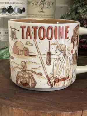 STAR WARS STARBUCKS 14OZ MUG TATOOINE BEEN THERE SERIES DISNEY PARKS 2021 - Sold on eBay Dec 4, 2022 for $72.00