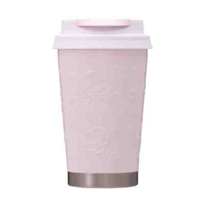 Starbucks Japan SAKURA 2023 NEW Stainless TOGO Logo Tumbler Embossed 355ml