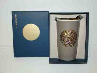 Starbucks 2015 Swarovski Studded Double Walled Ceramic Tumbler - NEW in Box - Sold on eBay Feb 11, 2023 for $75.00