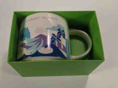 CANARY ISLANDS - SPAIN, Starbucks YOU ARE HERE cup mug, 14oz, NEW in Box w/ Tags - Sold on eBay Jan 8, 2023 for $69.89