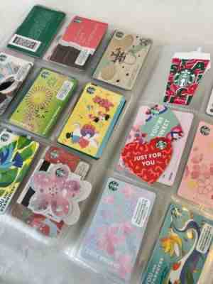 Starbucks Cards Set Limited to Use in Japan Collection Season JAPAN Used - Sold on eBay Feb 25, 2023 for $220.00