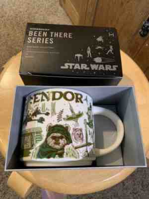 NIB Starbucks Star Wars Mug, ENDOR, Been There Series - Sold on eBay Jan 2, 2023 for $90.00
