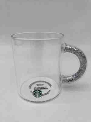 Starbucks Holiday Glass Mug with Glitter Handle, Holiday Collection 2019Â  - Sold on eBay Jan 20, 2023 for $80.00
