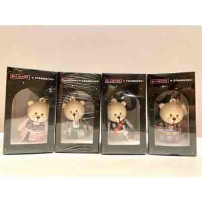 STARBUCKS X BLACKPINK THAILAND BEARISTA SET 4 PCS KEYCHAIN EXCLUSIVE BLINK KPOP - Sold on eBay Feb 28, 2023 for $129.00