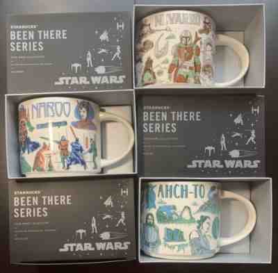 Disney 2022 Star Wars Starbucks Been There Mugs Set of 3 Naboo, Ahch-To, Nevarro - Sold on eBay Feb 23, 2023 for $99.95