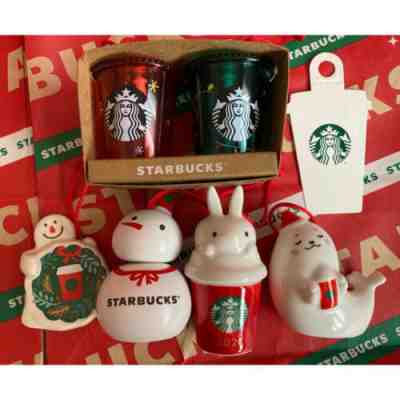 Starbucks Japan 2021 Holiday Ornament Complete Set Winter Christmas Tree - Sold on eBay Feb 23, 2023 for $93.90
