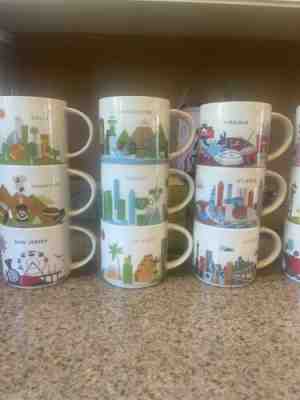 starbucks you are here mugs rare - Sold on eBay Jan 10, 2023 for $80.00