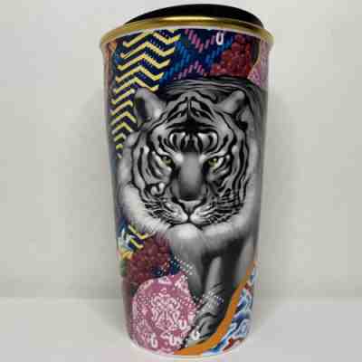 Starbucks Tristan Eaton Tiger Ceramic Travel 12oz Mug Cup Tumbler Limited Editio - Sold on eBay Feb 12, 2023 for $91.95