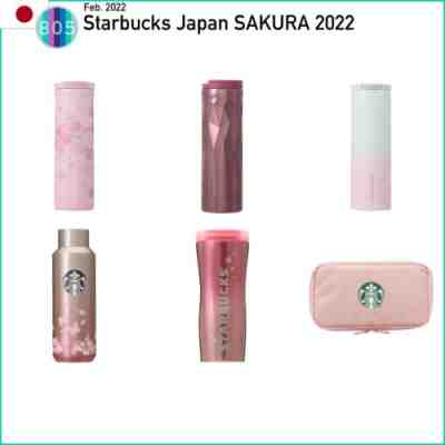 Starbucks Japan SAKURA 2022 Tumblers Mugs Pouch, Cherry blossoms collection F/S - Sold on eBay Jan 22, 2023 for $58.83