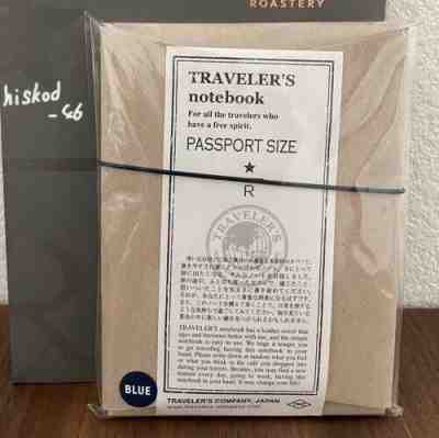 Starbucks Tokyo Reserve Roastery Travelerâ??s Notebook Blue Passport Size Japan - Sold on eBay Jan 8, 2023 for $91.35