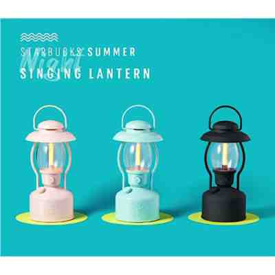 STARBUCKS 2021 Summer Singing Lantern + Bluetooth Speaker Camping Korea Limited - Sold on eBay Jan 15, 2023 for $65.00