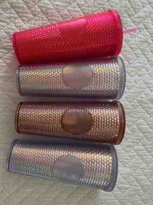 starbucks tumbler 24 oz studded 4 Total - Sold on eBay Dec 28, 2022 for $71.00