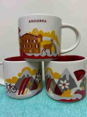 Starbucks YAH mug ANDORRA 14 fl oz/ 414ml new with SKU sticker (1 mug) - Sold on eBay Jan 24, 2023 for $58.98