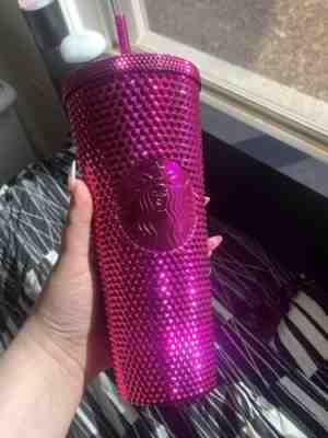 Starbucks Sangria Berry Studded Tumbler Cold Cup 24 oz Holiday 2022 New - Sold on eBay Feb 9, 2023 for $70.00