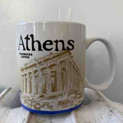 Starbucks Athens Greece Collector Series Global Icon 2009 Coffee Mug 16 Oz RARE - Sold on eBay Dec 8, 2022 for $69.99