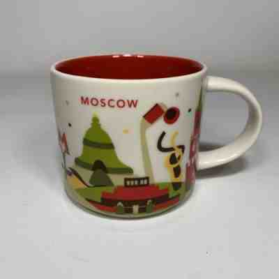 Starbucks You are Here Moscow Russia Mug YAH 14 oz. - Sold on eBay Dec 19, 2022 for $69.99