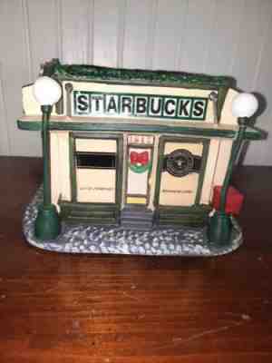 Starbucks 1st Store Seattle WA Ceramic Replica Lighted - Sold on eBay Dec 16, 2022 for $65.00