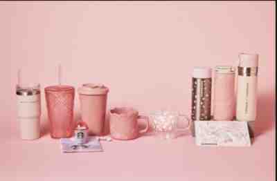 Starbucks Coffee Japan 2023 Sakura Collection Cherry Blossom Tumbler Mug Cup NEW - Sold on eBay Mar 2, 2023 for $56.00