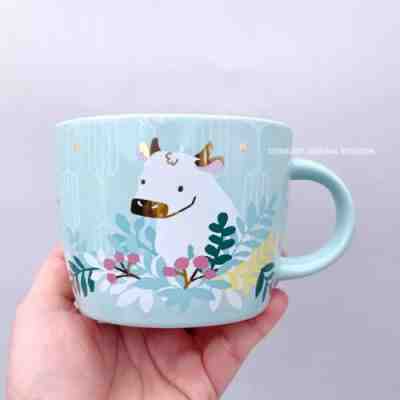 Starbucks 2021 China The Year Of Ox Spring Lucky Cow Blue 12oz Mug Water Cup - Sold on eBay Jan 30, 2023 for $59.99