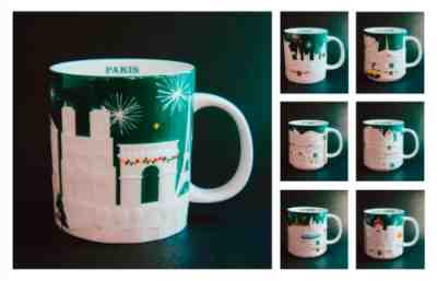 Starbucks GREEN Relief City Christmas Mug *** Choose City *** - Sold on eBay Feb 6, 2023 for $59.99