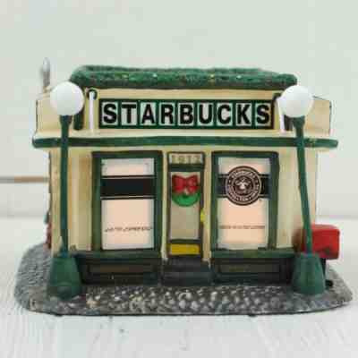 Starbucks 1999 Ceramic Replica Of 1st Store In Pike Place Market Lighted Works - Sold on eBay Jan 6, 2023 for $68.00