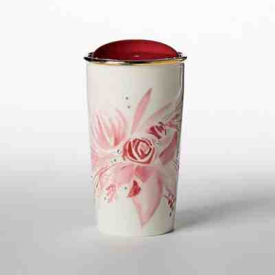 Starbucks Taiwan Carnation for Mother's Day Swarovski double wall travel mug - Sold on eBay Feb 15, 2023 for $69.72