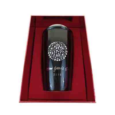 NIB New 2016 Starbucks Swarovski Crystal Studded Black Travel Mug SS Lid 12oz - Sold on eBay Feb 12, 2023 for $64.99