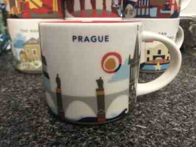 Starbucks PRAGUE You Are Here YAH Collector Mug NO BOX - Sold on eBay Dec 11, 2022 for $69.00