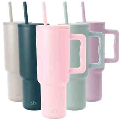 Simple Modern 40 oz Tumbler with Handle and Straw Lid | Insulated Reusable - Sold on eBay Jan 12, 2023 for $160.15