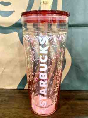 ð?¦ NWT Starbucks CHINA LIMITED EDITION Happy Ox Lion Dance Glitter Glass Tumbler - Sold on eBay Dec 22, 2022 for $70.00
