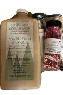 STARBUCKS Toasted White Chocolate Mocha & Topping / Pump Included ~ LAST ONE - Sold on eBay Jan 13, 2023 for $64.99