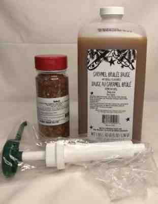 New STARBUCKS Seasonal Caramel Brulee Syrup Sauce &Brulee Topping Sealed 2023 - Sold on eBay Mar 5, 2023 for $64.00
